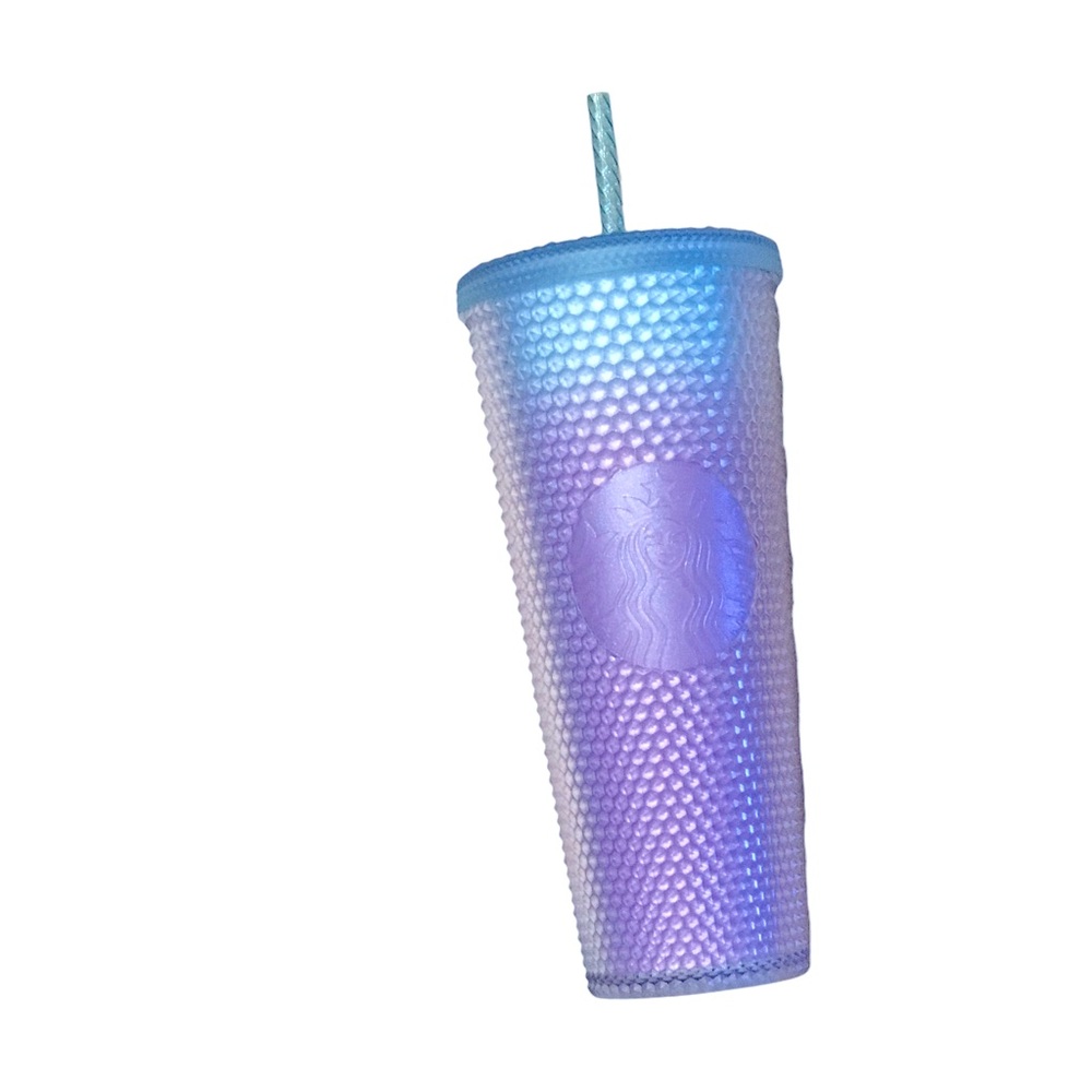 🆕 Starbucks 2024 Studded Purple Ombre Cold Cup